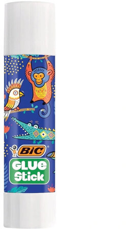 Клей-карандаш BIC "ECOlutions", 8 г, обесцвечивающийся после высыхания, 514784