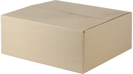 Гофроящик, длина 330 х ширина 330 х высота 132 мм, марка Т23, профиль В, FEFCO 0201 / ГОСТ, исполнение А