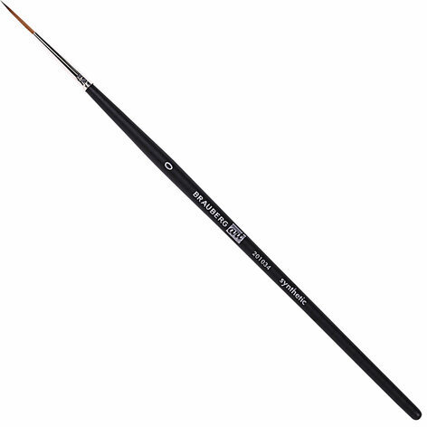 Кисти художественные набор 3 шт., синтетика (лайнеры № 0, 1, 2) BRAUBERG ART CLASSIC, 201034