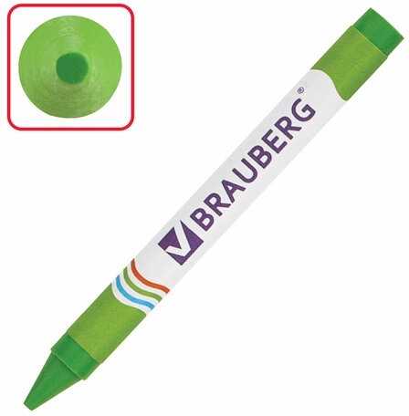 Восковые мелки BRAUBERG, НАБОР 12 цветов, 222962