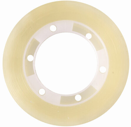 Клейкие ленты 15 мм х 33 м канцелярские BRAUBERG, комплект 10 шт., прозрачные, гарантированная длина, 227259