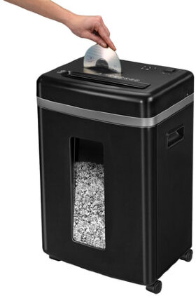 Уничтожитель (шредер) FELLOWES 450M, 5 уровень секретности, фрагменты 2х12 мм, 9 листов, 22 л, FS-40741