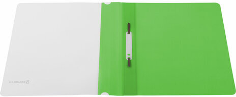 Скоросшиватель пластиковый BRAUBERG, А4, 130/180 мкм, салатовый, 228674