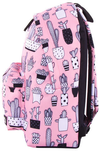 Рюкзак BRAUBERG, универсальный, сити-формат, Кактусы, 20 литров, 41х32х14 см, 228859