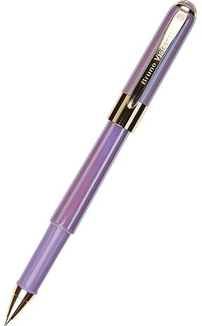 Ручка шариковая BRUNO VISCONTI "MONACO PEARL", СИНЯЯ, лавандовый корпус, линия 0,4 мм, 20-0125/82