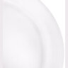 Одноразовые тарелки плоские, КОМПЛЕКТ 100 шт., пластик, d=220 мм, СТАНДАРТ, белые, ПП, холодное/горячее, LAIMA, 602649
