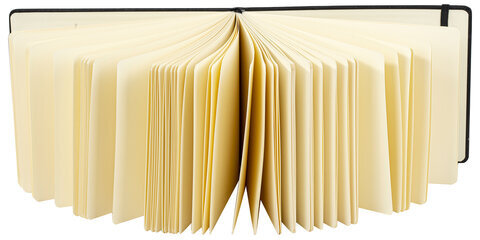 Скетчбук, слоновая кость 140 г/м2 210х148 мм, 80 л., КОЖЗАМ, резинка, BRAUBERG ART CLASSIC, черный, 113198