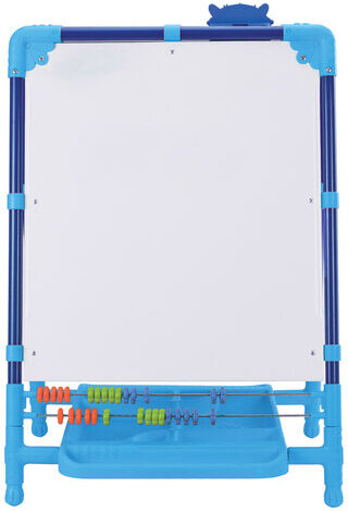 Мольберт растущий для мела/магнитно-маркерный, 53х46 см, BRAUBERG "NIKA KIDS", синий, 238049