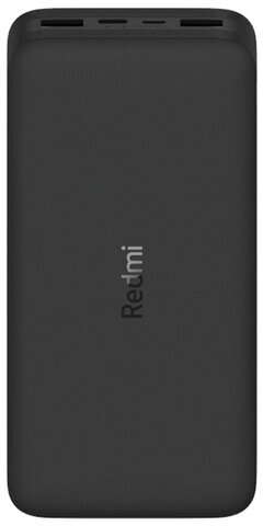 Аккумулятор внешний 20000 mAh, XIAOMI Redmi Fast Charge Power Bank, БЫСТРАЯ ЗАРЯДКА, 2 USB, литий-полимерный, VXN4304GL