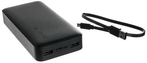 Аккумулятор внешний 20000 mAh, XIAOMI Redmi Fast Charge Power Bank, БЫСТРАЯ ЗАРЯДКА, 2 USB, литий-полимерный, VXN4304GL