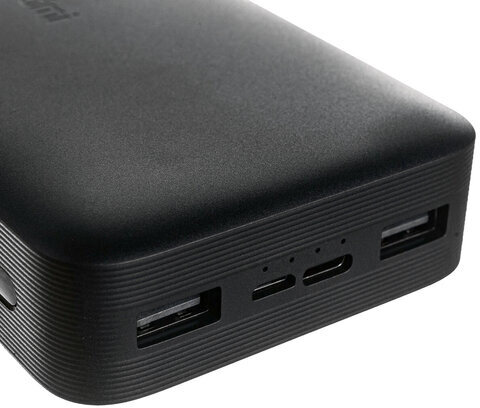 Аккумулятор внешний 20000 mAh, XIAOMI Redmi Fast Charge Power Bank, БЫСТРАЯ ЗАРЯДКА, 2 USB, литий-полимерный, VXN4304GL