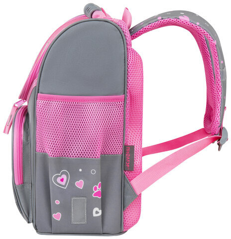 Ранец ПИФАГОР BASIC, 1 отделение, 3 кармана, эргономичная спинка, "Best team", 35х28х18 см, 272050