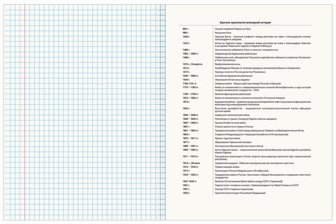 Тетрадь предметная "ПРИРОДА" 48 л., обложка картон, ИСТОРИЯ, клетка, подсказ, BRAUBERG, 404777