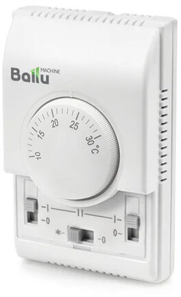 Тепловая завеса BALLU BHC-L15S09-SP, 9000 Вт, настенная установка, управление на корпусе, ДУ, белый, НС-1136141