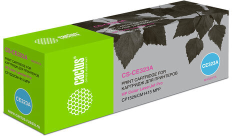 Картридж лазерный CACTUS (CS-CE323A) для HP LaserJet M1415FN/FNW/CP1525N, пурпурный, ресурс 1300 стр.