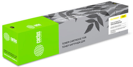 Тонер-картридж CACTUS (CS-TK8325Y) для Kyocera Taskalfa-2551CI, желтый, ресурс 12000 страниц