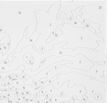 Картина по номерам 40х50 см, ОСТРОВ СОКРОВИЩ "Весна", на подрамнике, акрил, кисти, 663287