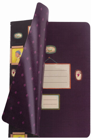 Тетрадь 40 л. в клетку обложка SoftTouch, фольга, бежевая бум. 70 г/м2, сшивка, А5 (147х210 мм), GALLERY, BRAUBERG, 403763