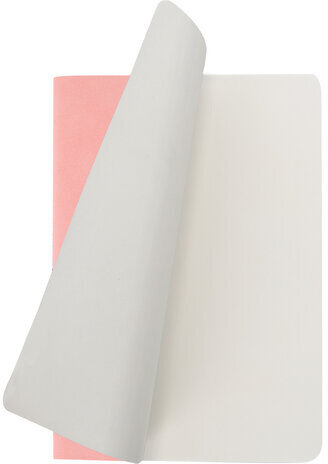 Тетрадь-скетчбук 60 л. обложка кожзам под замшу, сшивка, B5 (179х250мм), 70 г/м2, РОЗОВЫЙ, BRAUBERG CAPRISE, 403863