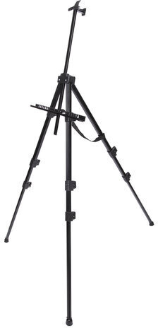 Мольберт алюминиевый BRAUBERG ART CLASSIC, УСИЛЕННЫЙ, тренога, переносной, разлож. 98x180x91, 191281