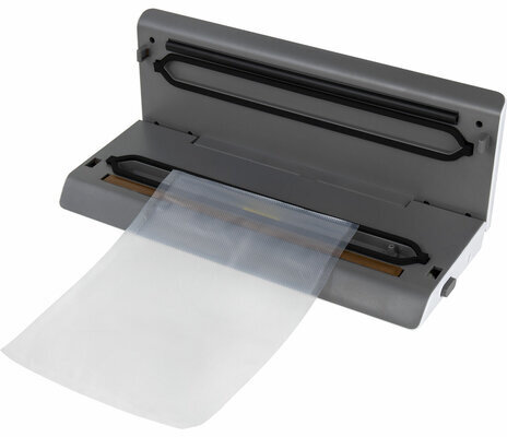 Вакуумный упаковщик SONNEN VS-V73, 3 режима, 95 Вт, запаивание до 30 см, сенсорная панель, резак, 456338