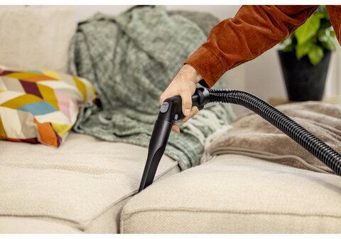 Пылесос моющий KARCHER SE 4, потребляемая мощность 1000 Вт, белый, 1.081-150.0