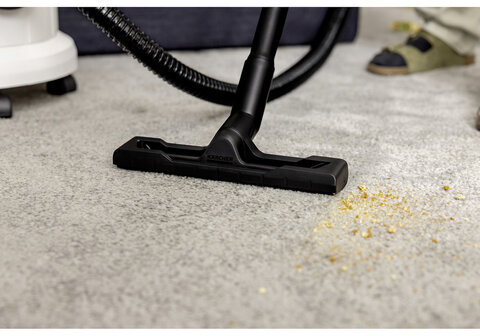Пылесос моющий KARCHER SE 4, потребляемая мощность 1000 Вт, белый, 1.081-150.0