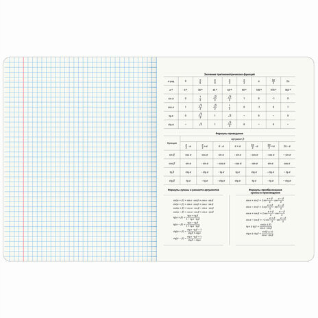 Тетрадь предметная "ANIME" 48 л., глянцевый УФ-лак, АЛГЕБРА, клетка, BRAUBERG, 404532