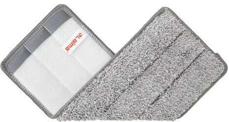 Насадки МОП для швабры (кармашки с 1-й стороны) КОМПЛЕКТ 4 шт., микрофибра, 33х12,5 см, LAIMA, 608145