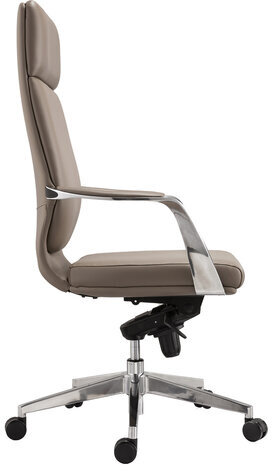 Кресло офисное BRABIX PREMIUM "Resonance EX-755", мультиблок, алюминий, экокожа, бежевое, 532488