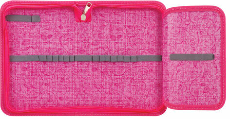 Пенал ПИФАГОР, 1 отделение, 1 откидная планка, ткань, 20х14 см, Sweet, 229206