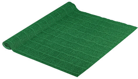 Бумага гофрированная/креповая (ИТАЛИЯ) 140 г/м2, 50х250 см, темно-зеленая (961), BRAUBERG FIORE, 112570