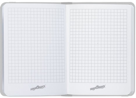 Блокнот с резинкой в клетку 96 л., МАЛЫЙ ФОРМАТ А6 (109х148 мм), твердая обложка, ЮНЛАНДИЯ, "Совушка", 113743