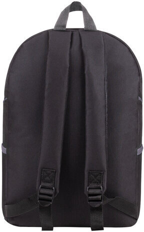 Рюкзак STAFF TRIP универсальный, 2 кармана, черный с серыми деталями, 40x27x15,5 см, 270787