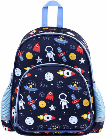 Рюкзак BRAUBERG KIDS PLAY детский, 1 отделение, 3 кармана, "In space", 29х23х12 см, 272051
