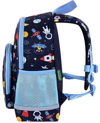Рюкзак BRAUBERG KIDS PLAY детский, 1 отделение, 3 кармана, "In space", 29х23х12 см, 272051