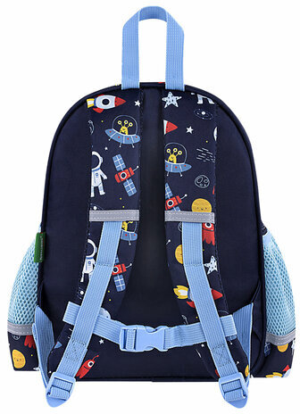 Рюкзак BRAUBERG KIDS PLAY детский, 1 отделение, 3 кармана, "In space", 29х23х12 см, 272051