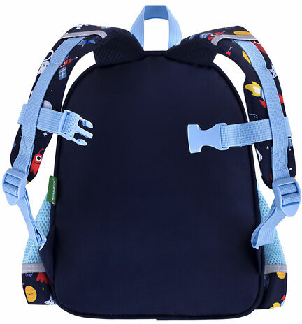 Рюкзак BRAUBERG KIDS PLAY детский, 1 отделение, 3 кармана, "In space", 29х23х12 см, 272051