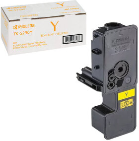 Тонер-картридж KYOCERA (TK-5230Y) ECOSYS P5021cdn/cdw/M5521cdn/cdw, желтый, ресурс 2200 стр., оригинальный, 1T02R9ANL0