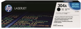 Картридж лазерный HP (CC530A) ColorLaserJet CP2025/CM2320, №304A, черный, оригинальный, ресурс 3500 страниц