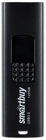 Флеш-диск 128 GB SMARTBUY Fashion USB 3.0, черный, SB128GB3FSK