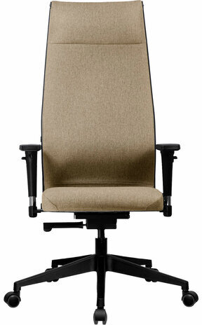 Кресло МЕТТА "ErgoLife" 10 B1-162D, пластик, синхромеханизм, 2D-подлокотники, ткань, бежевое