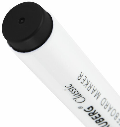 Маркер стираемый для белой доски ЧЕРНЫЙ, BRAUBERG "CLASSIC", 3 мм, с клипом, 152113