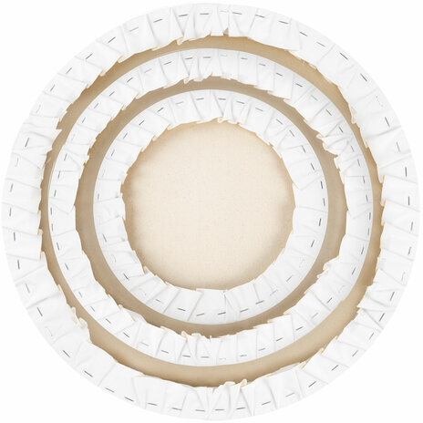 Холсты на подрамнике 3 шт., круглые 20, 30, 40 см, грунтованные, 380 г/м2, 100% хлопок, BRAUBERG ART, 192330