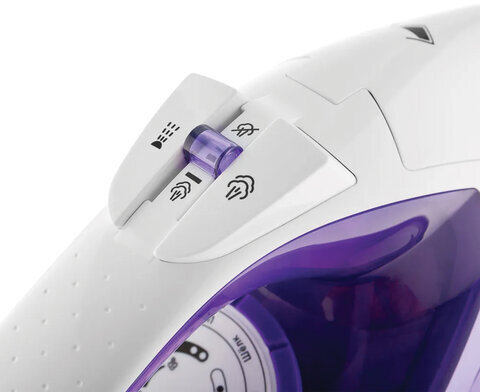 Утюг BRAYER BR4004, 2400 Вт, керамическое покрытие, самоочистка, антикапля, антинакипь, автоотключение, фиолетовый