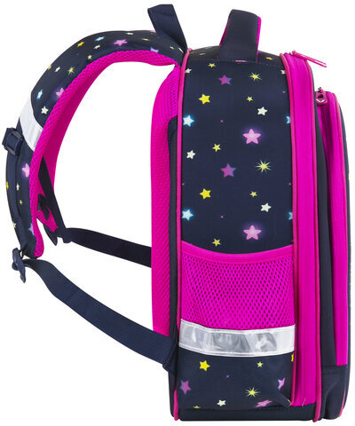 Ранец BRAUBERG KIDS STANDARD, 2 отделения, "Moon girl", 36х28х14 см, 271387