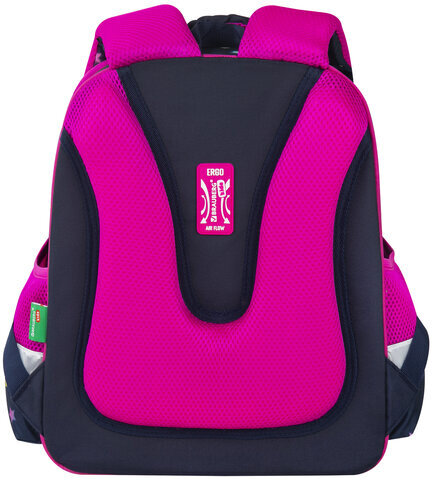 Ранец BRAUBERG KIDS STANDARD, 2 отделения, "Moon girl", 36х28х14 см, 271387