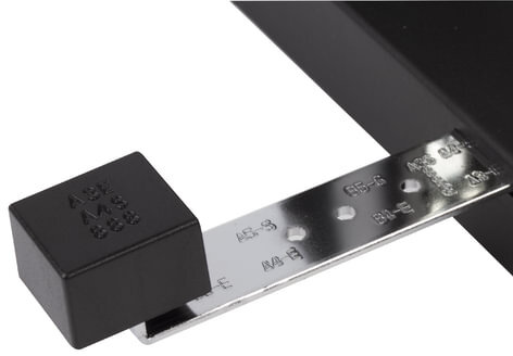 Дырокол металлический МОЩНЫЙ KW-trio, до 150 листов, черный, 952