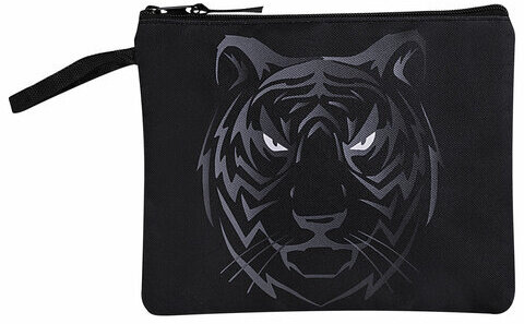 Папка для тетрадей BRAUBERG А5, 1 отделение, полиэстер, на молнии, с ручкой, "Tiger", 271500