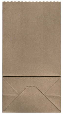 Крафт-пакет бумажный 18х12х29 см, КОМПЛЕКТ 100 шт., плотность 90 г/м2, LAIMA ECO CRAFT, 609683